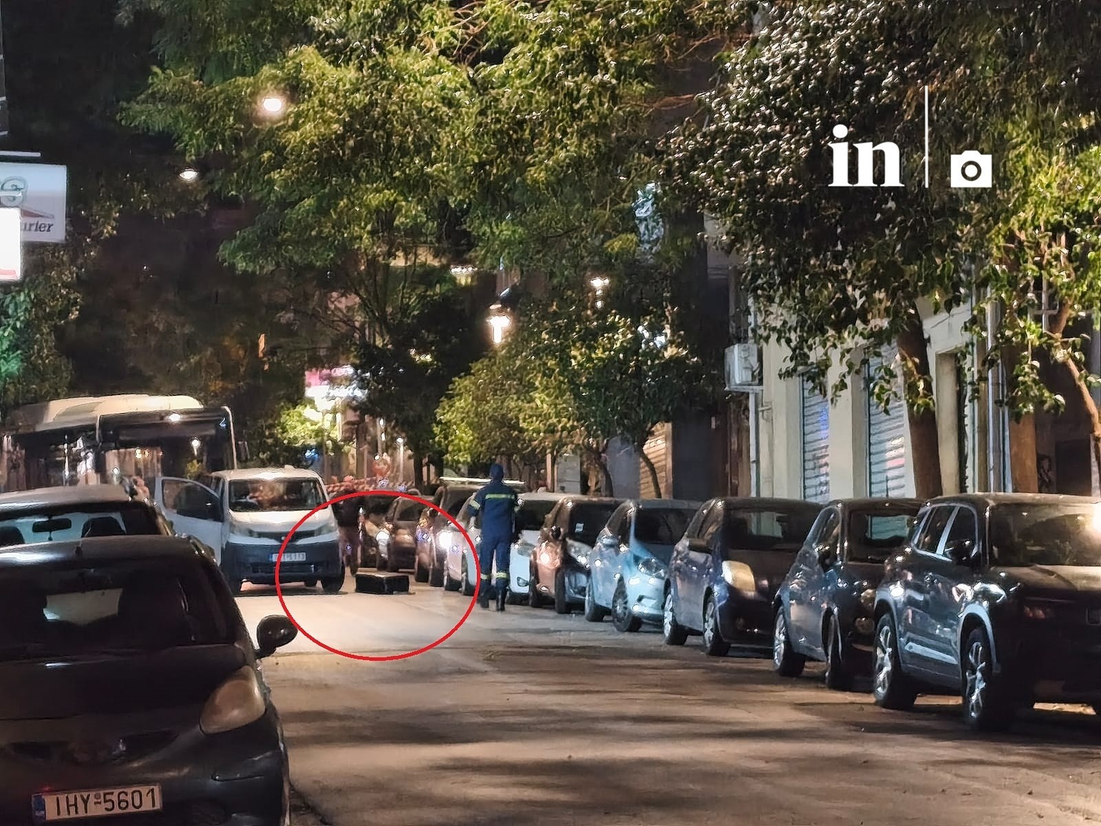 Άνοιξαν οι δρόμοι στα Εξάρχεια μετά τον έλεγχο άδειας βαλίτσας